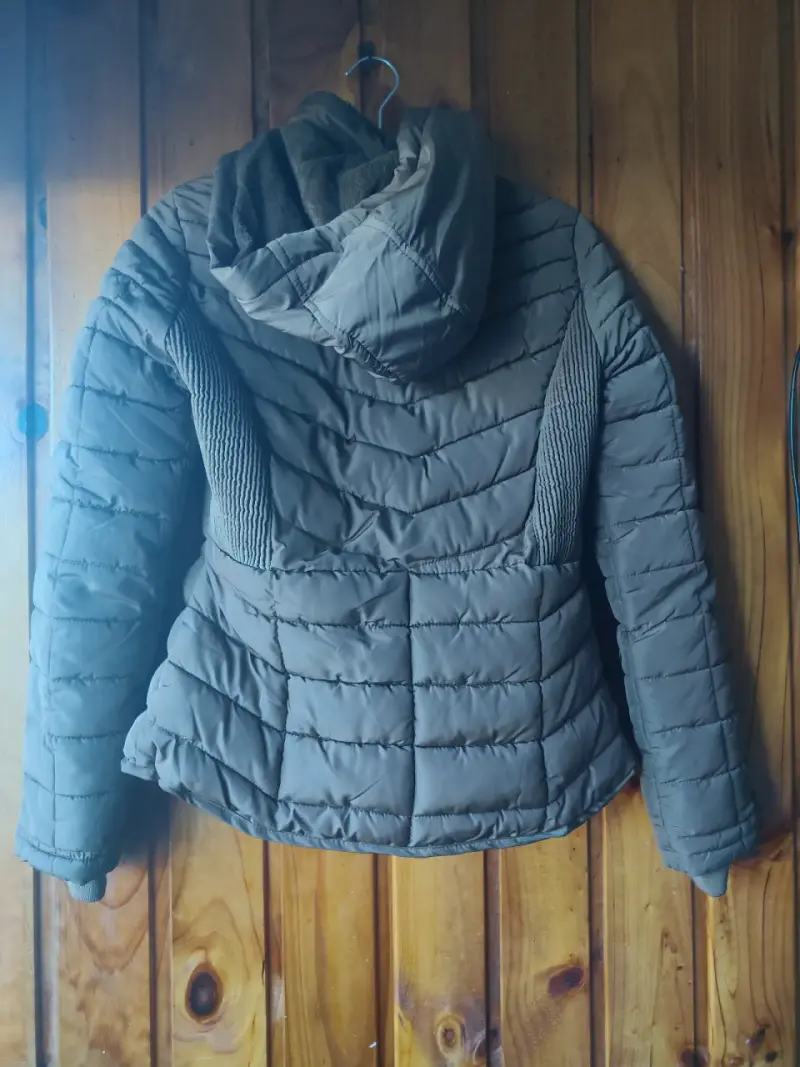 Chaqueta acolchada marrón con capucha Wados - 2