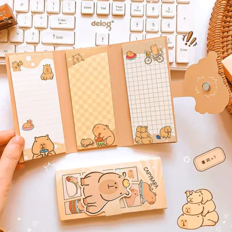 Set de papelería kawaii - 5
