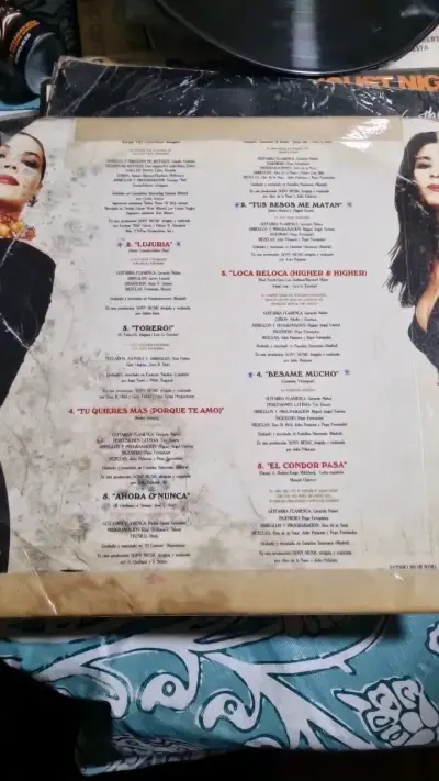 Vinilo Azúcar Moreno Mambo en buen estado - miniatura 2