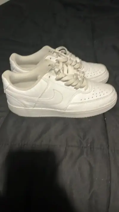 Zapatillas deportivas blancas court vision - miniatura 1