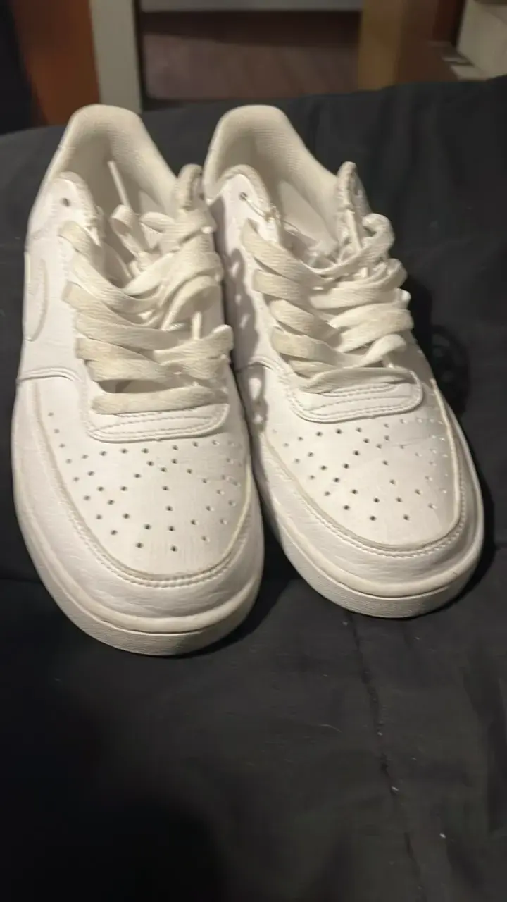 Zapatillas deportivas blancas court vision - 3