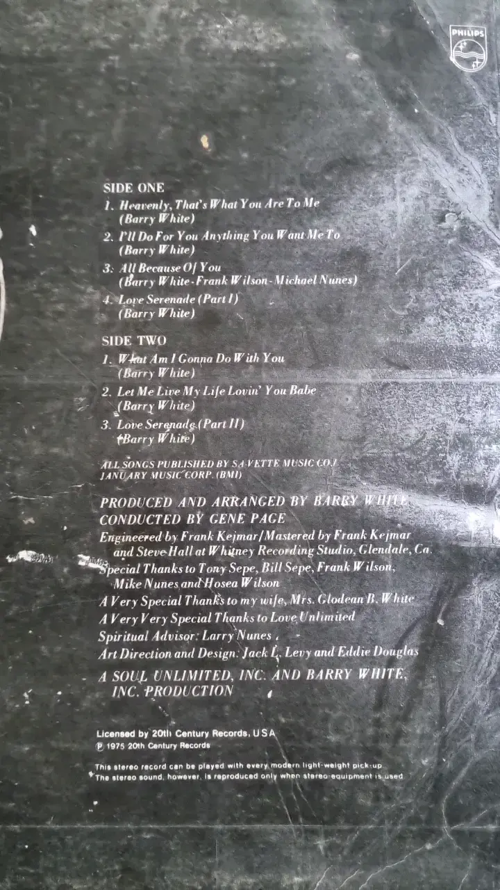 Vinilo Barry White Just Another Way To Say I Love You - 4
