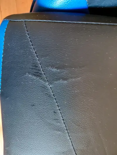 Silla Gamer Ergonómica Negra y Azul - miniatura 4