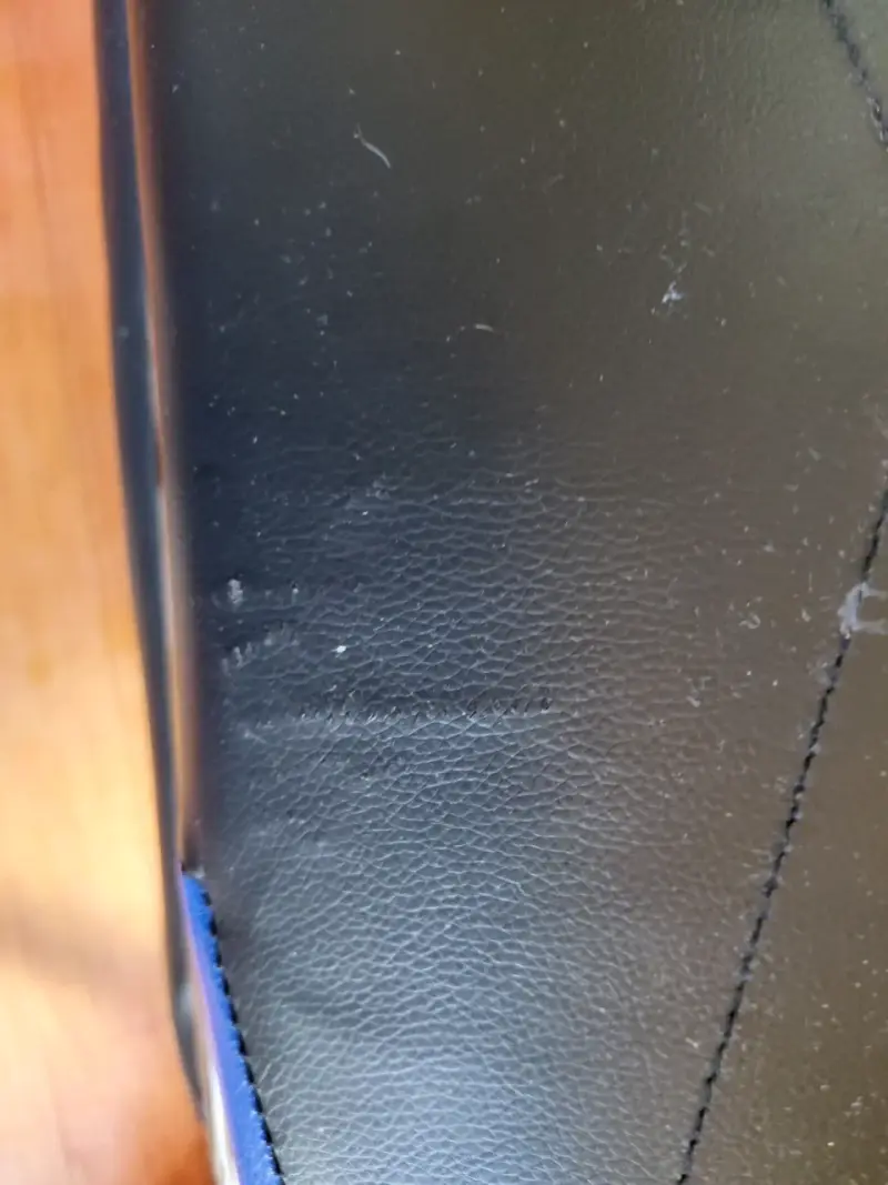 Silla Gamer Ergonómica Negra y Azul - 5