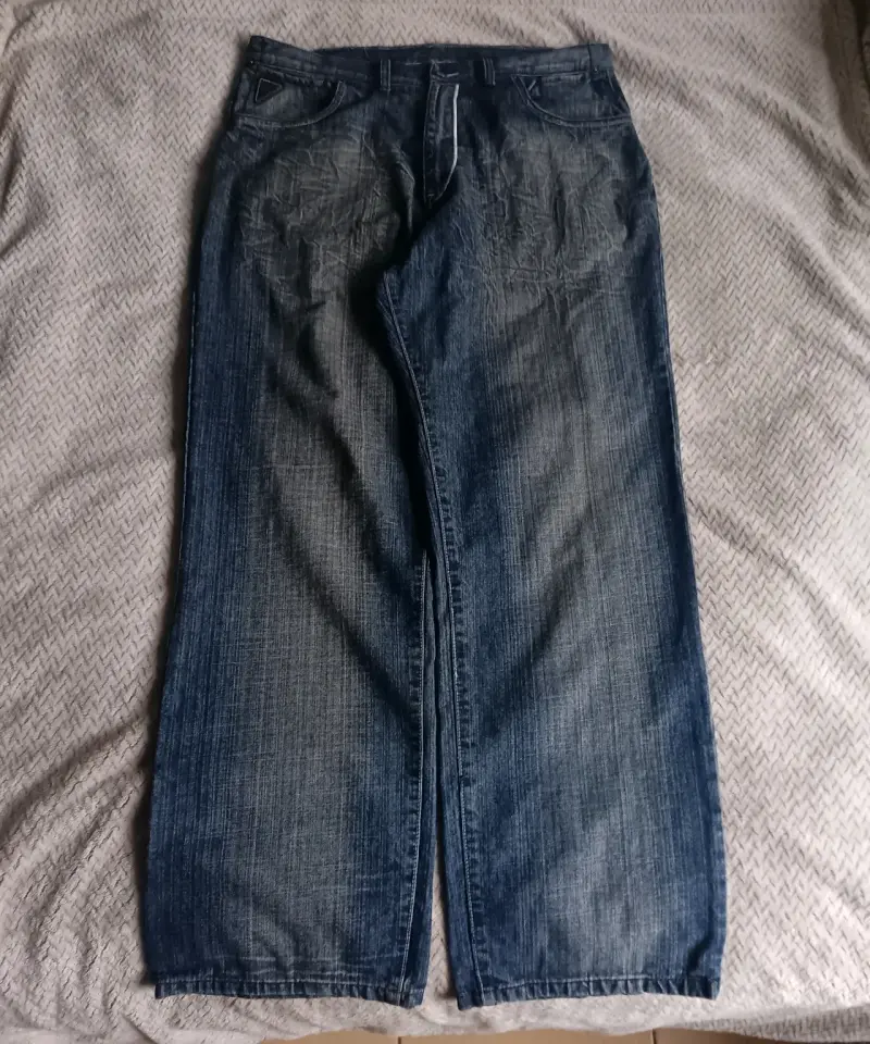 Jeans baggy y2k anchos - 1