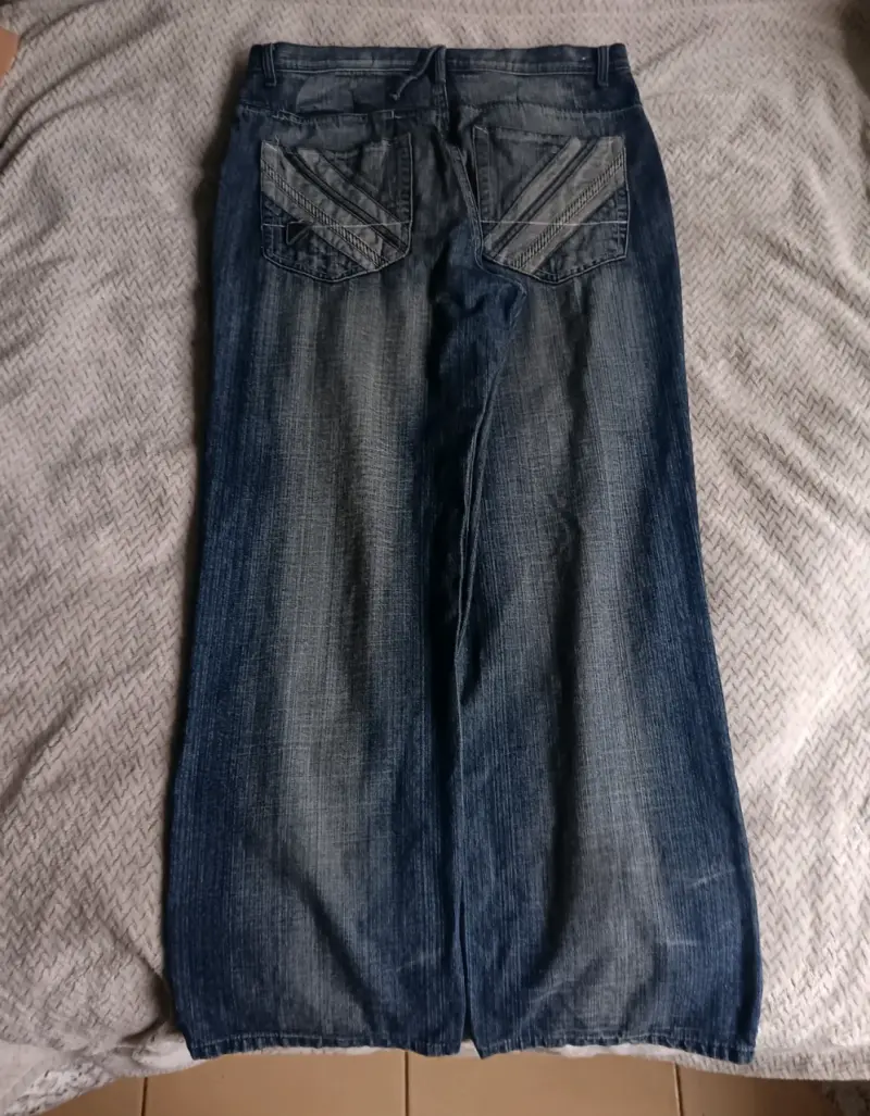 Jeans baggy y2k anchos - 3