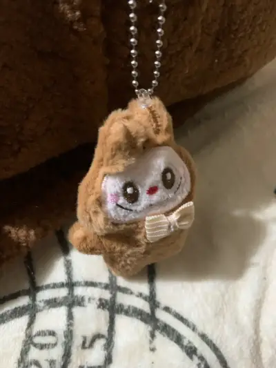 Mochila infantil Labubu de peluche con llavero - miniatura 2