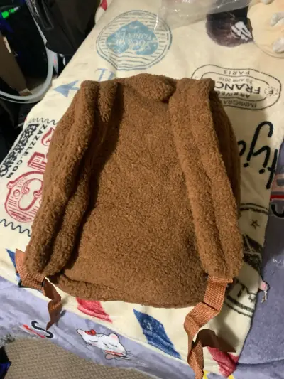 Mochila infantil Labubu de peluche con llavero - miniatura 3