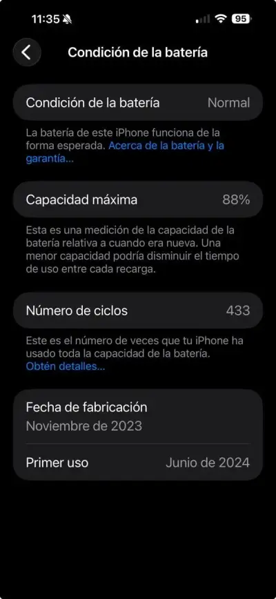 iPhone 15 Pro Max 256GB Negro en Buen Estado - miniatura 4