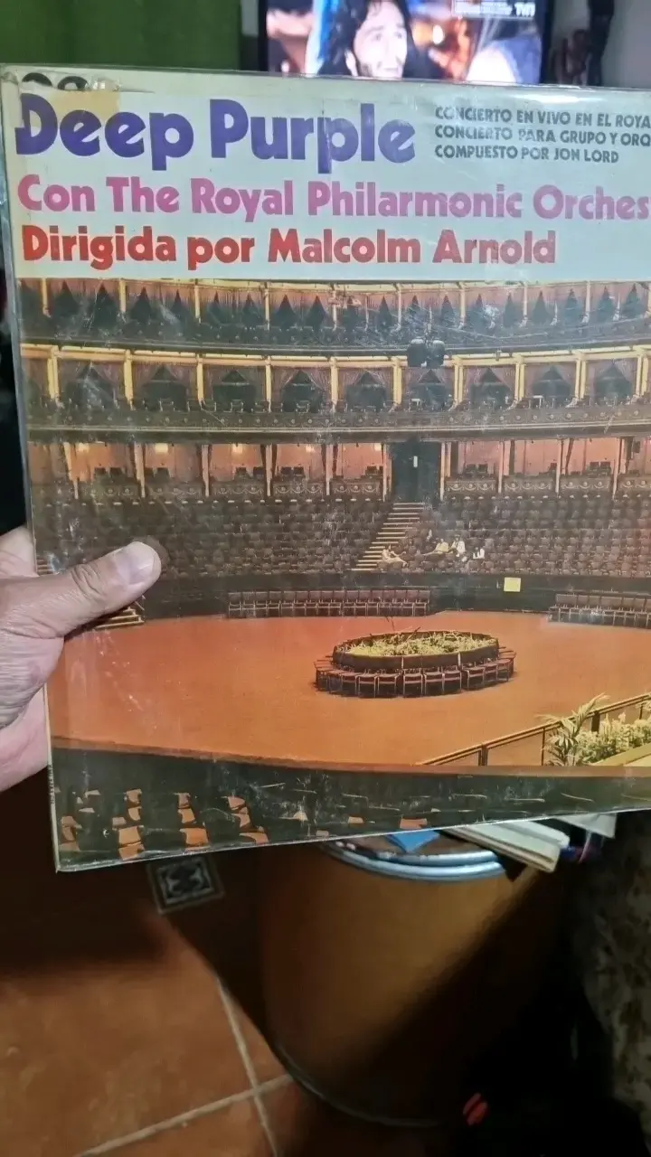 Vinilo Deep Purple con Orquesta Filarmónica - 1