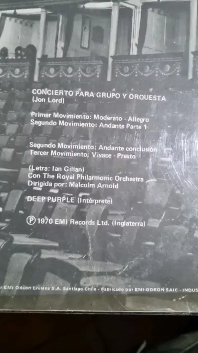 Vinilo Deep Purple con Orquesta Filarmónica - miniatura 3