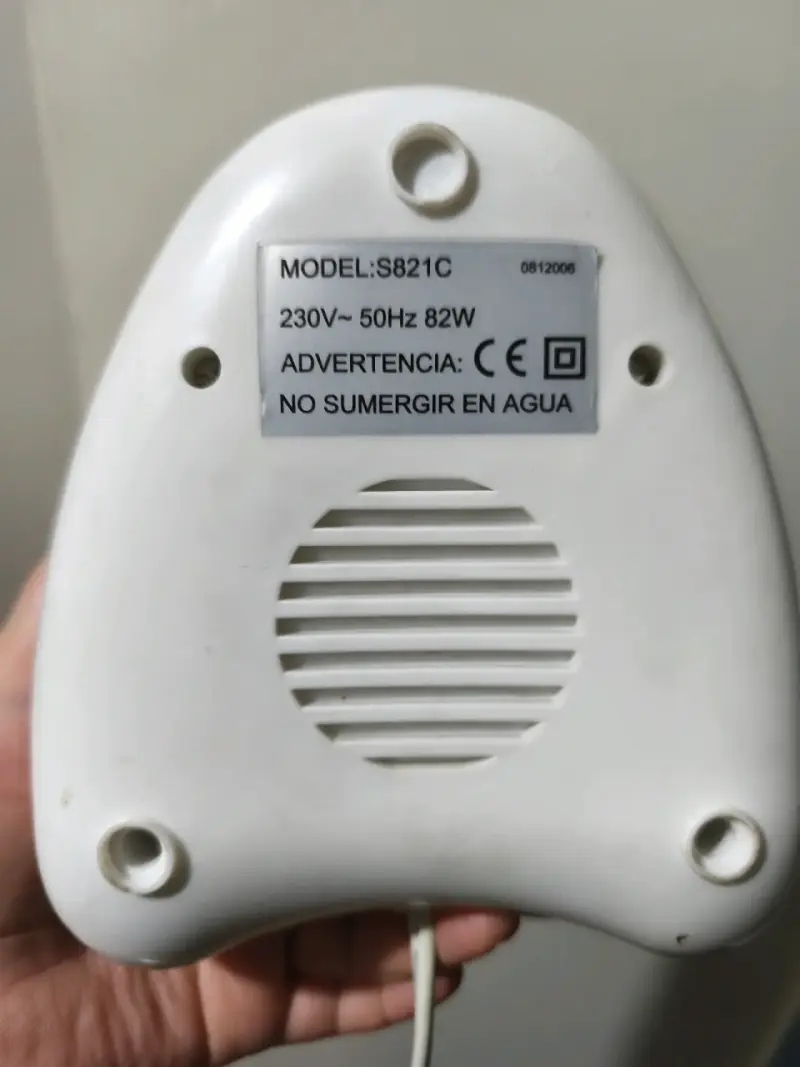 Vaporizador facial eléctrico modelo S821C - 2
