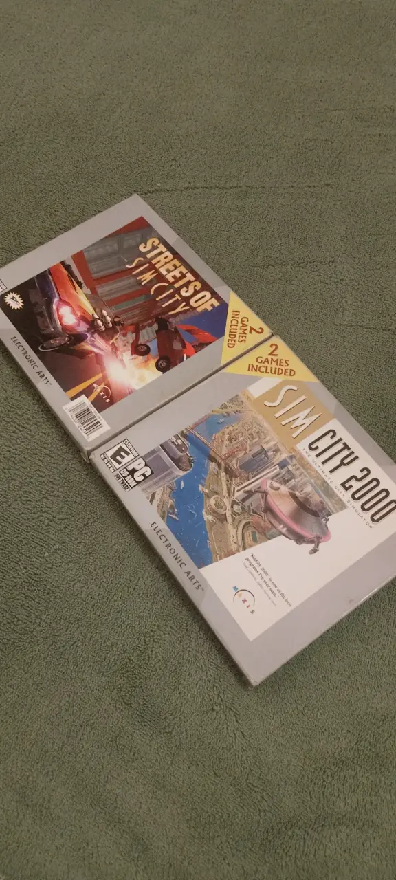 Juegos PC Streets of SimCity y SimCity 2000