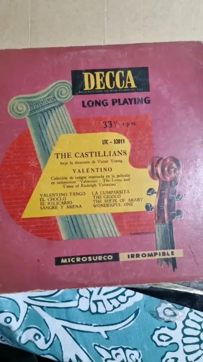 Vinilo Decca The Castillians Valentino - miniatura 1