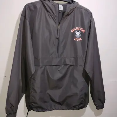 Cortaviento Ligero Champion gris con capucha gris - miniatura 1