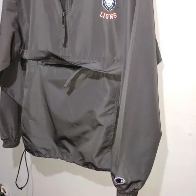 Cortaviento Ligero Champion gris con capucha gris - miniatura 2