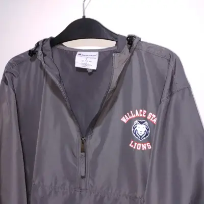 Cortaviento Ligero Champion gris con capucha gris - miniatura 3