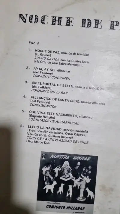 Vinilo Noche de Paz en Chile 1976 - miniatura 2