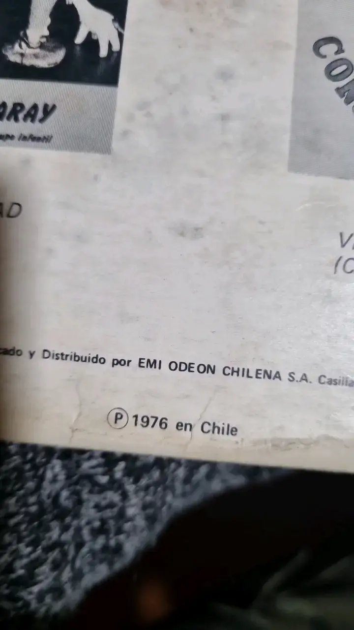 Vinilo Noche de Paz en Chile 1976 - 4