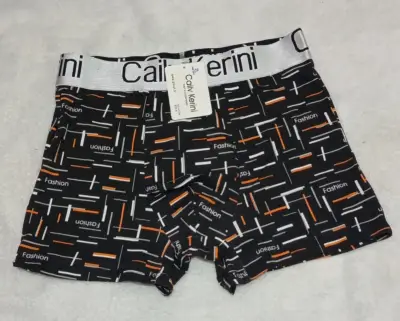 Boxer estampado negro Cailv Kerini para hombre - miniatura 1