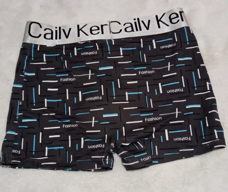 Boxer estampado negro Cailv Kerini para hombre - 2