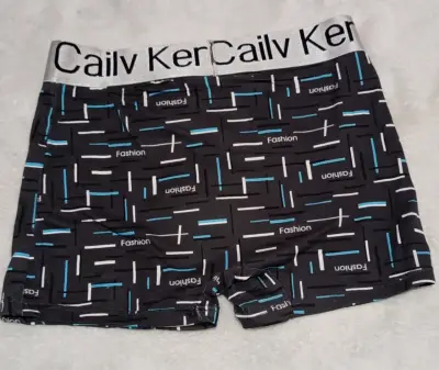 Boxer estampado negro Cailv Kerini para hombre - miniatura 2