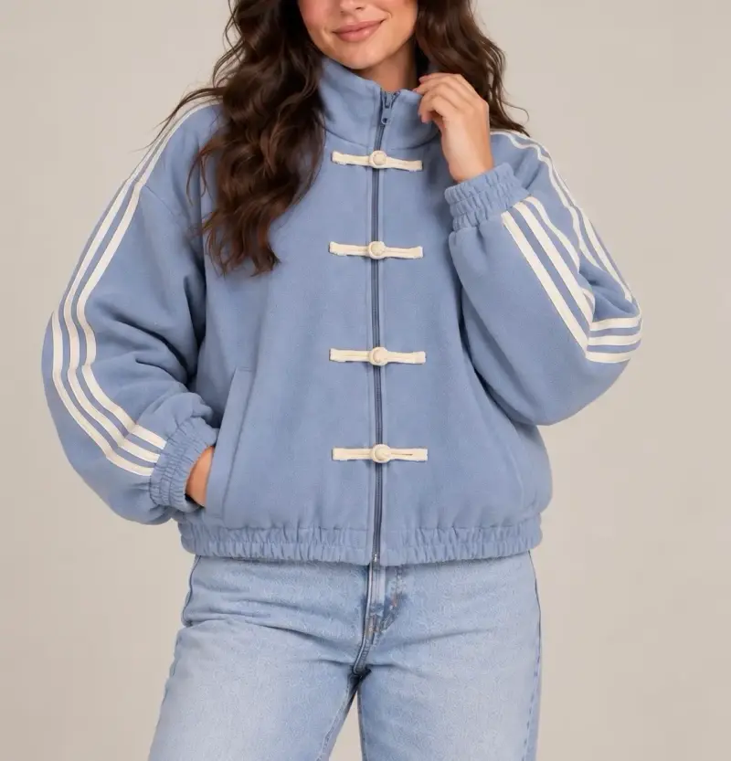 Chaqueta estilo adidas - 1
