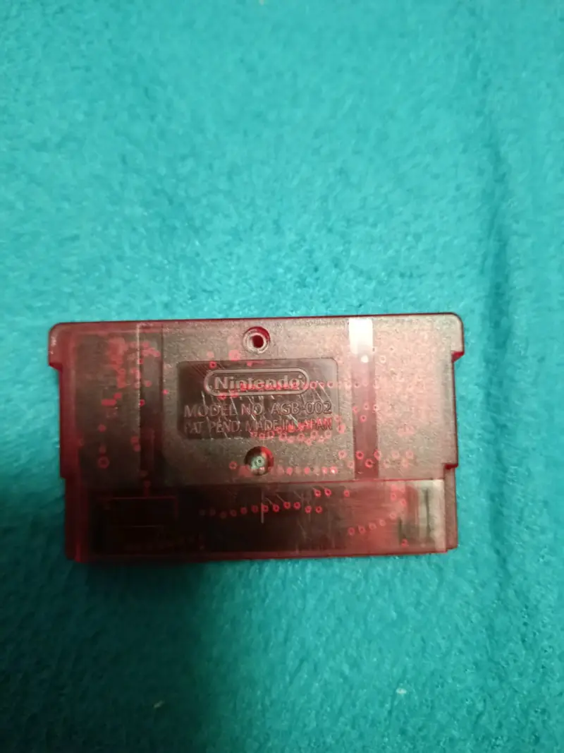Cartucho Pokémon Ruby repro GBA - 2