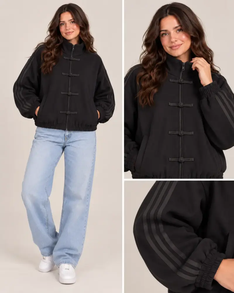 Chaqueta estilo adidas - 2