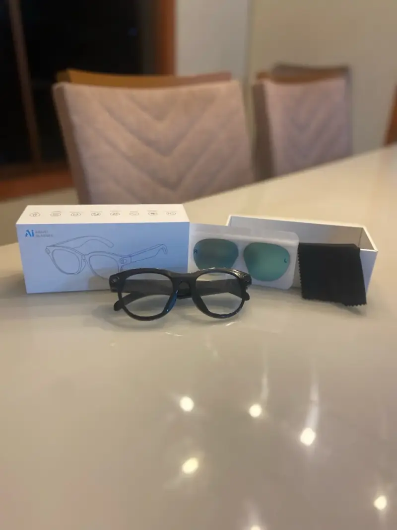 Gafas Inteligentes AI con Lentes Intercambiables