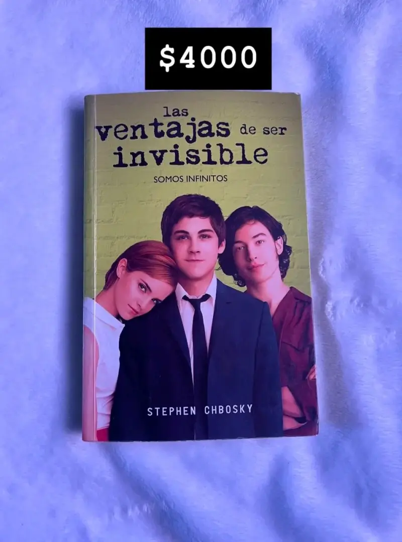 Libro 'Las Ventajas de Ser Invisible' de Stephen Chbosky