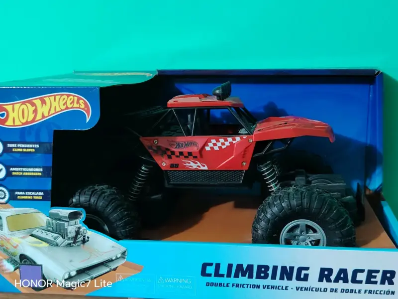 Camión Monster Hot Wheels Climbing Racer 25 cm - 1