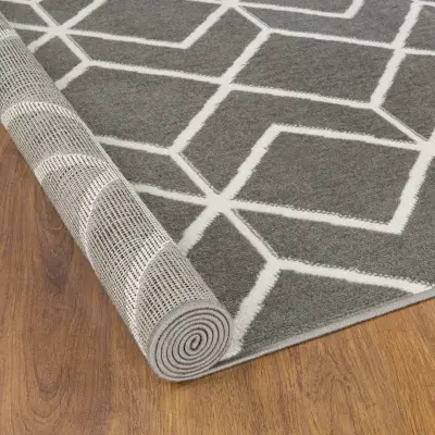 🇹🇷Alfombra Turca Gris ✨📐153 X 213 cm - miniatura 2
