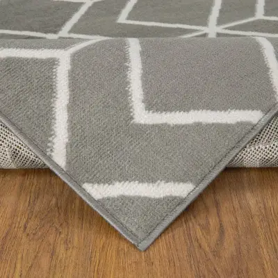 🇹🇷Alfombra Turca Gris ✨📐153 X 213 cm - miniatura 3