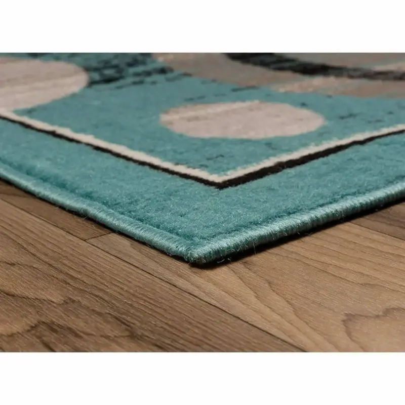 🇹🇷Alfombra moderna con diseño de círculos en tonos✨ - 3