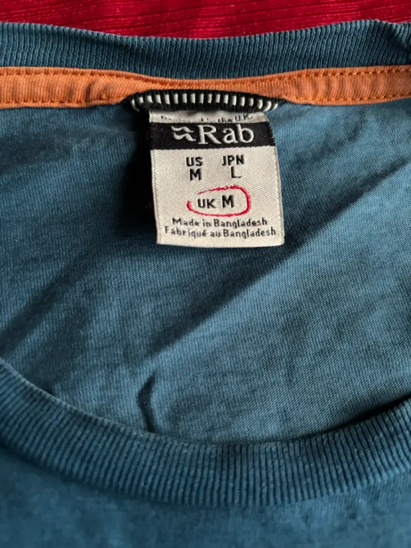 Polera azul Rab talla M - 2