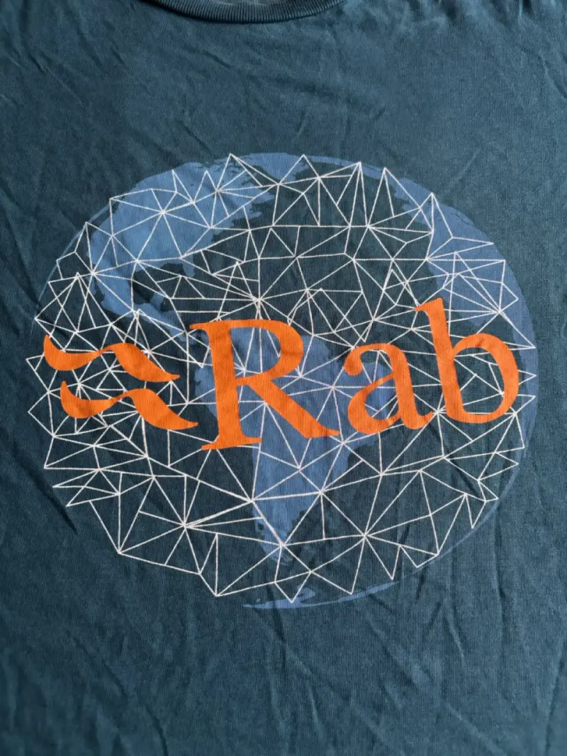 Polera azul Rab talla M - 3