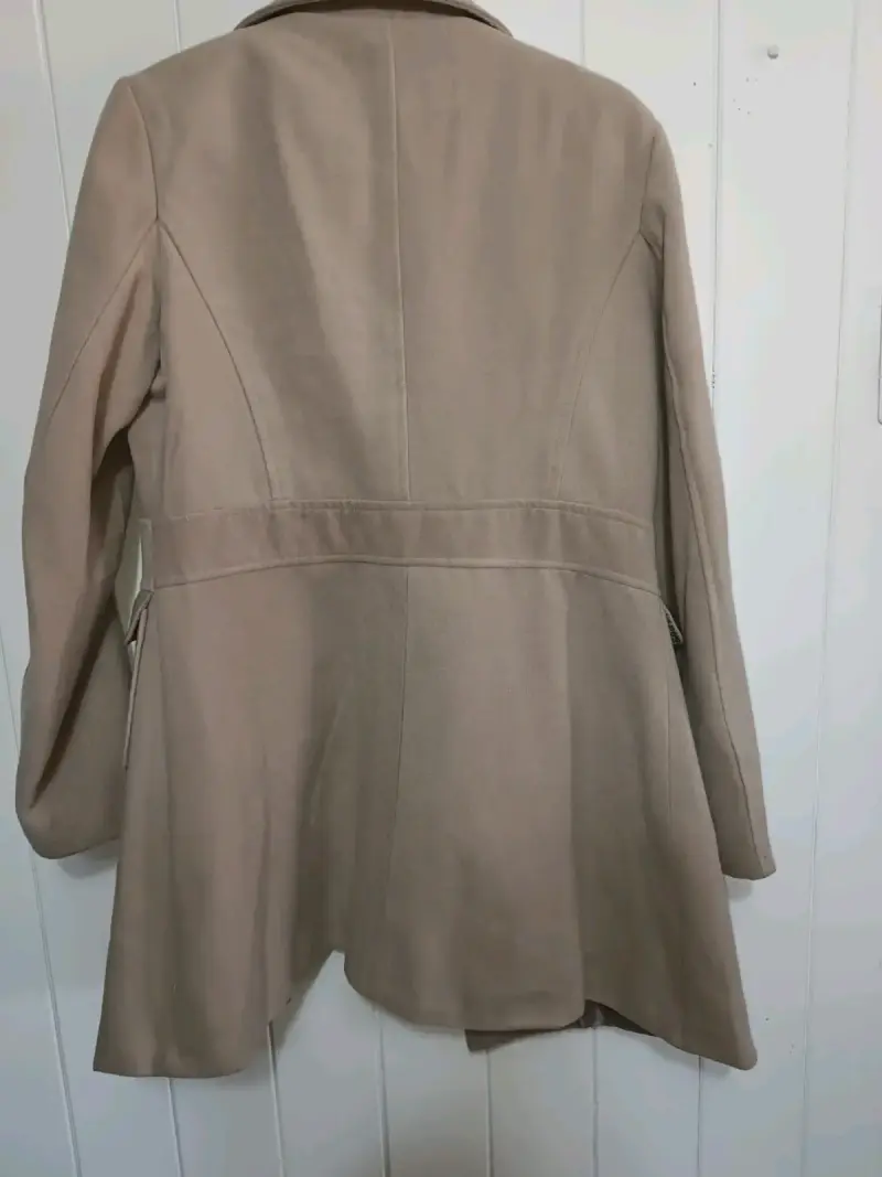 Abrigo beige para mujer Marittimo talla 44 - 3