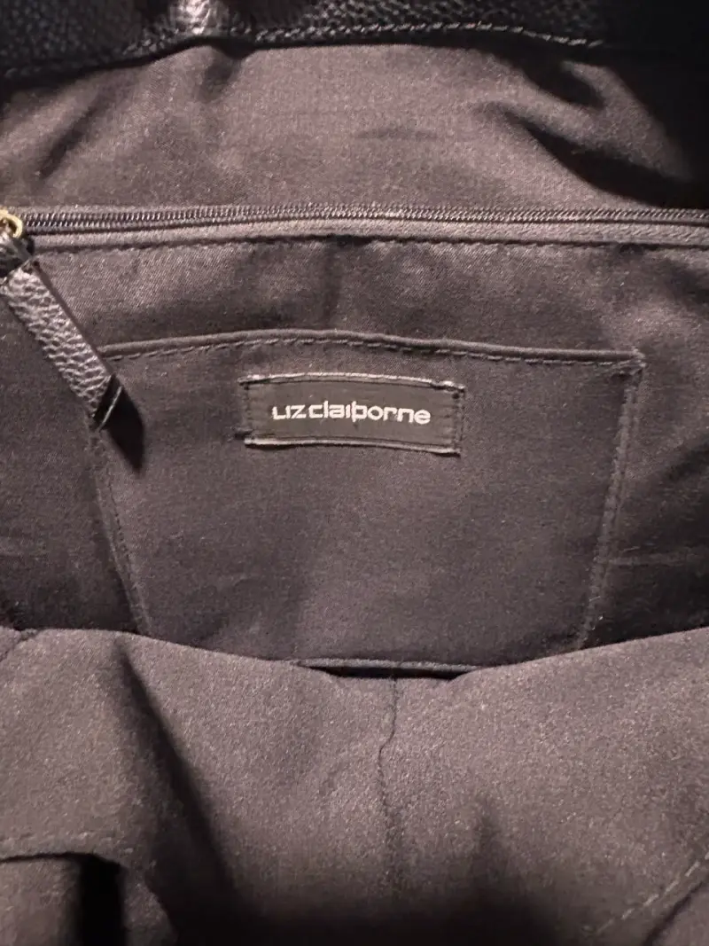 Bolso Tote bag  negro Liz Claiborne - 3