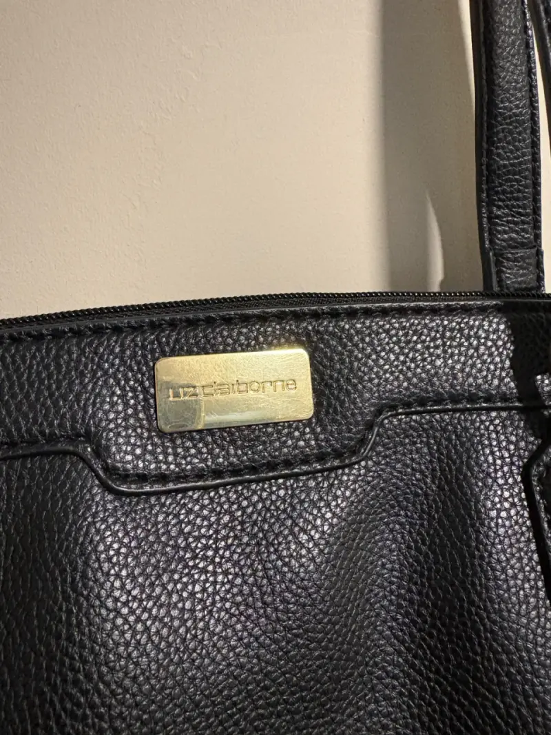 Bolso Tote bag  negro Liz Claiborne - 4