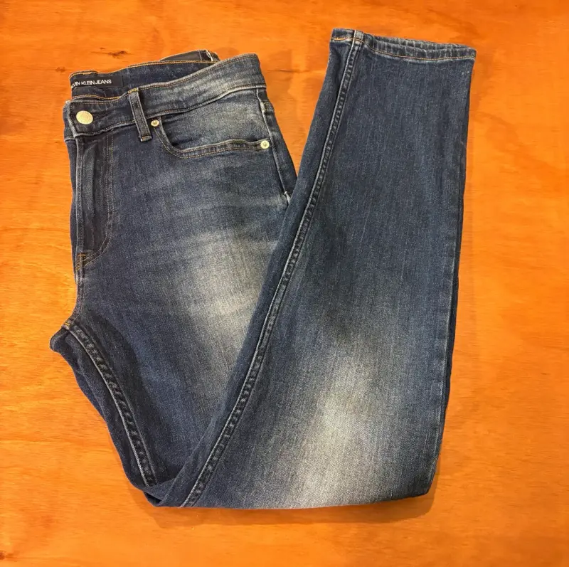 Jeans Calvin Klein para hombre azul oscuro - 2