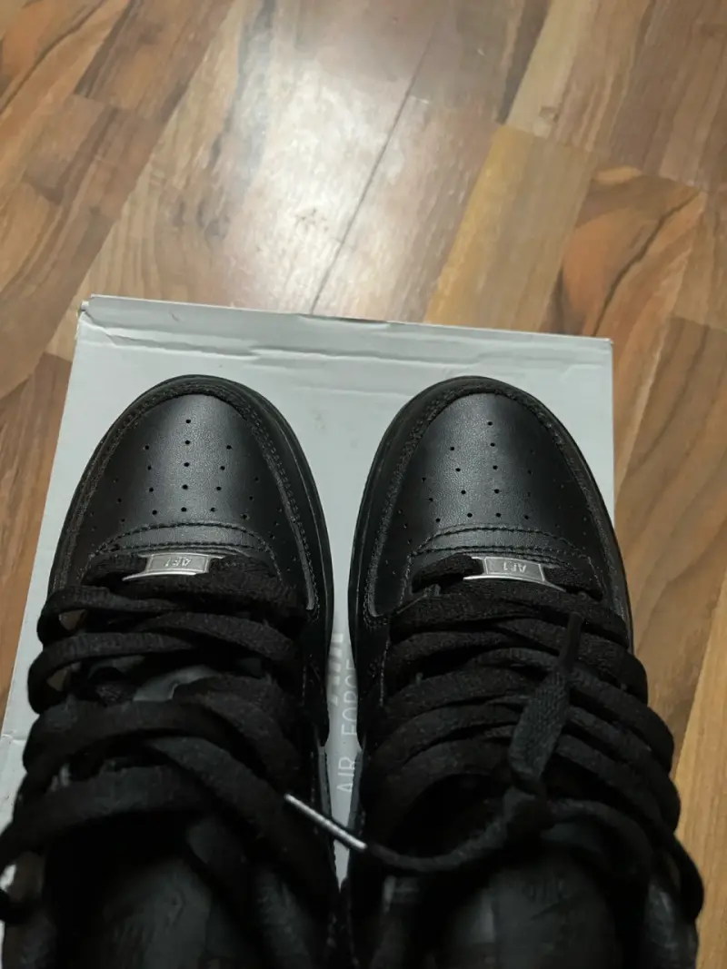 Zapatillas Nike Air Force 1 negras talla 38/39 - 1