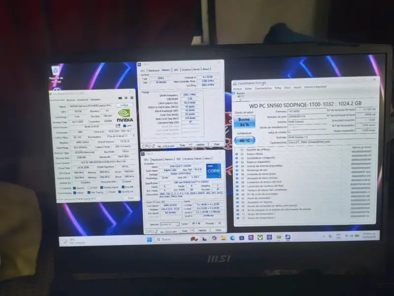 Notebook Gamer MSI Katana 15 B13VGK (RTX 4070 / i7 - 4