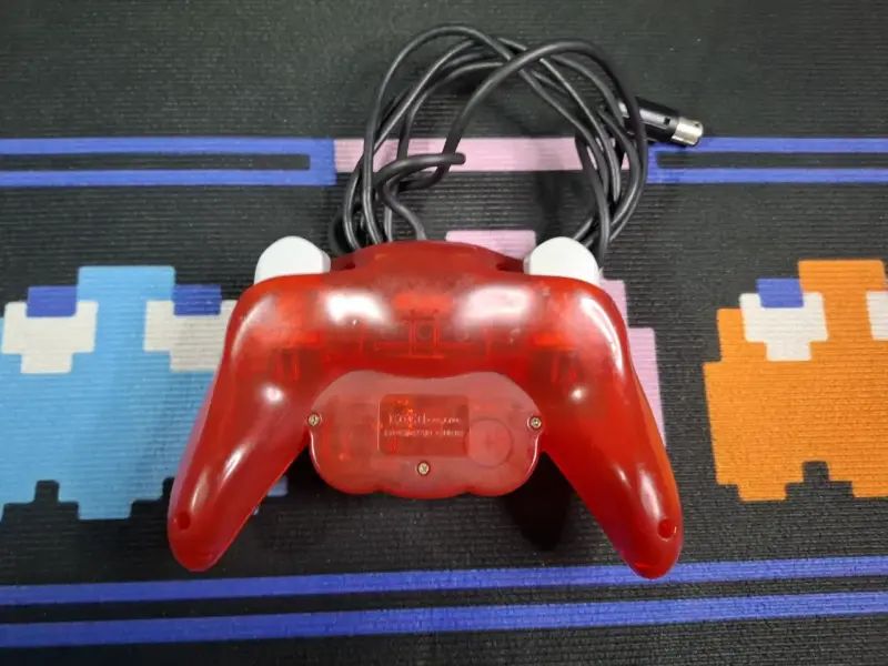 Control Nintendo GameCube Hori Rojo Transparente - 2
