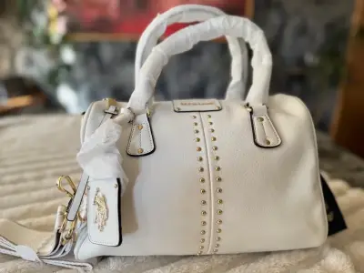 Bolso de mano bandolera con tachuelas Polo Assn de - miniatura 1