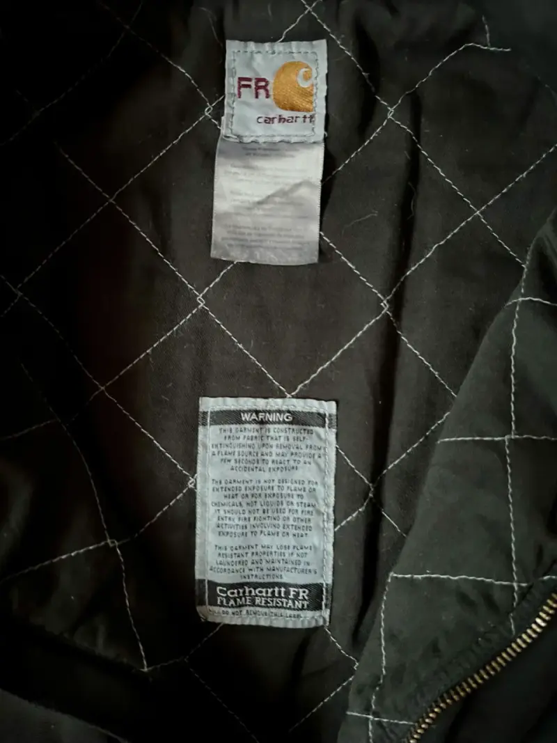 Chaqueta Carhartt FR XL Negra (Corte Recto) - 5