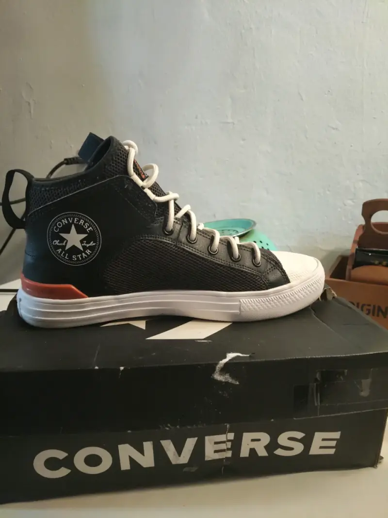 Zapatillas Converse caña alta talla #40 - 3