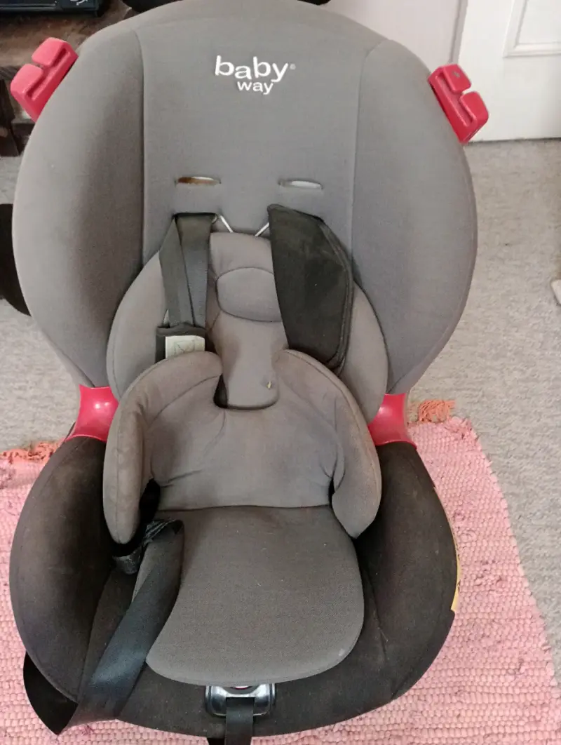 Silla de auto Baby Way gris para bebé - 1