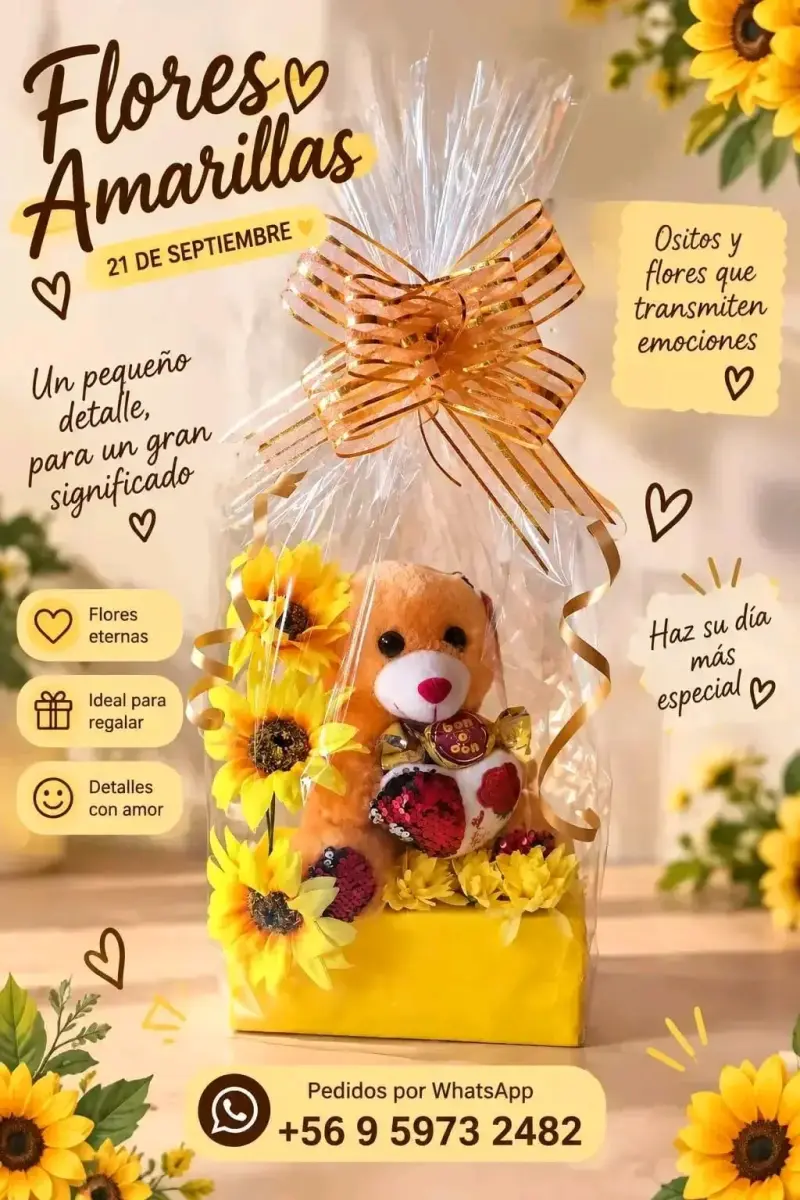 Arreglo de Regalo con Peluche y Dulces - 2