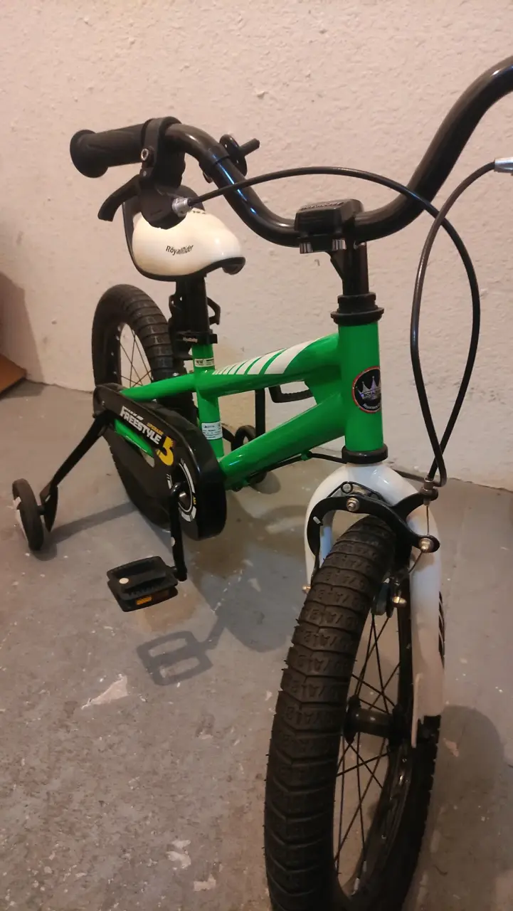 Bicicleta infantil con ruedas de entrenamient - 3